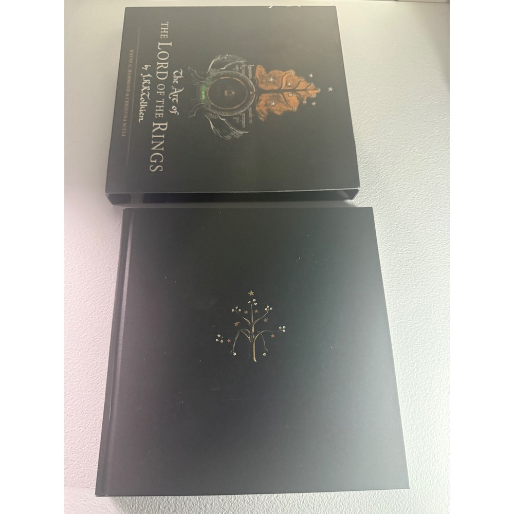 The Art of The Lord of the Rings J.R.R. Tolkien Hardcover Slipcase Art Book